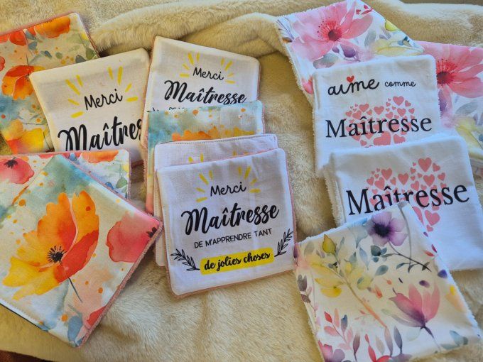 Lingettes réutilisables