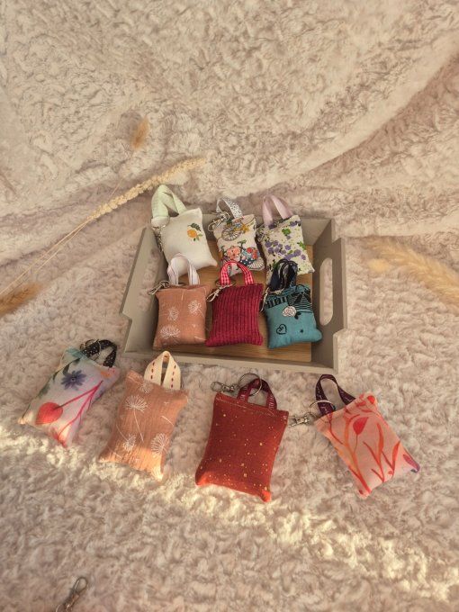 Porte clés forme Tote-bag
