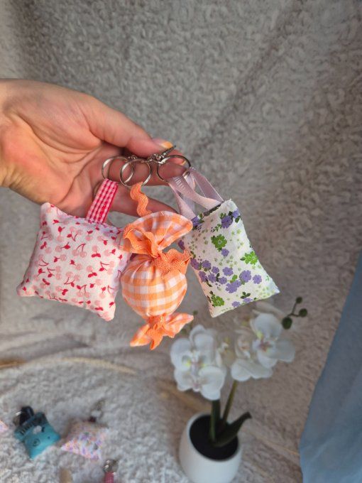 Porte clés forme Bonbon